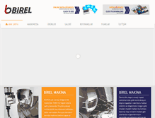 Tablet Screenshot of birelmuhendislik.com